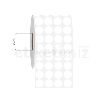 25 mm Yuvarlak 4'lü Aralıklı Fastyre Etiket 25 mm Yuvarlak 4'lü Aralıklı Fastyre Etiket