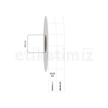 25x30 mm 2'li Aralıklı Fastyre Etiket 25x30 mm 2'li Aralıklı Fastyre Etiket