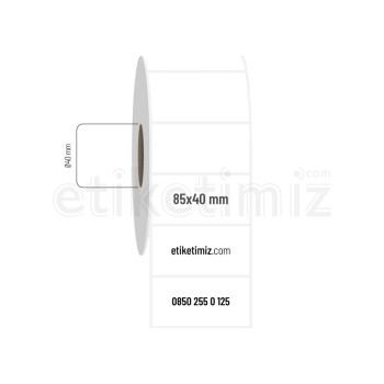85x40 mm Fastyre Etiket 85x40 mm Fastyre Etiket