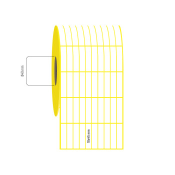 10x45 mm 10'lu Aralıklı Vellum Etiket 10x45 mm 10'lu Aralıklı Vellum Etiket