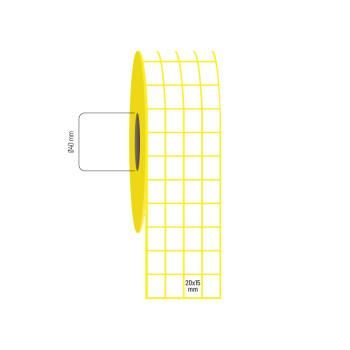 20x15 mm 4'lü Aralıklı Vellum Etiket 20x15 mm 4'lü Aralıklı Vellum Etiket