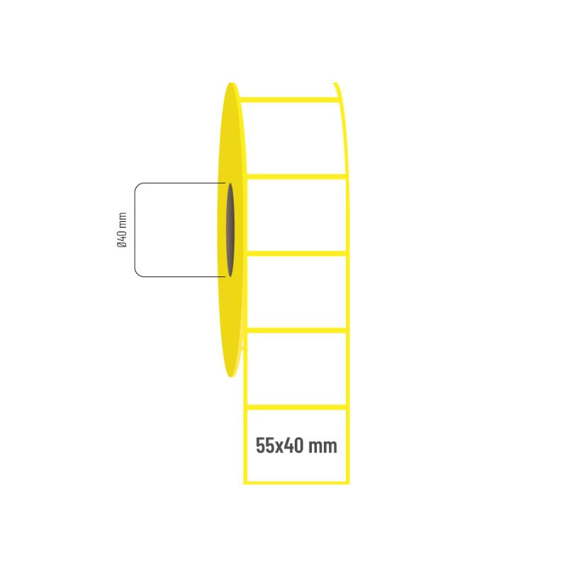 55x40 mm Termal Etiket 55x40 mm Termal Etiket