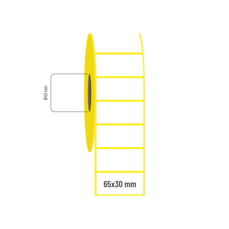 65x30 mm Termal Etiket