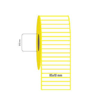85x10 mm Termal Etiket 85x10 mm Termal Etiket