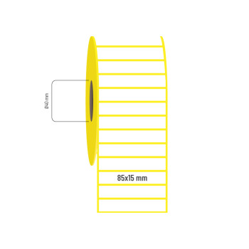 85x15 mm Termal Etiket 85x15 mm Termal Etiket