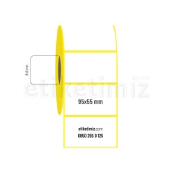 95x55 mm Termal Etiket
