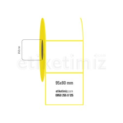 95x80 mm Termal Etiket