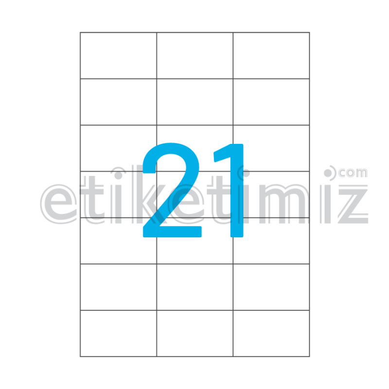 70x42.12 mm Düz Kenar Lazer Etiket 70x42.12 mm Düz Kenar Lazer Etiket