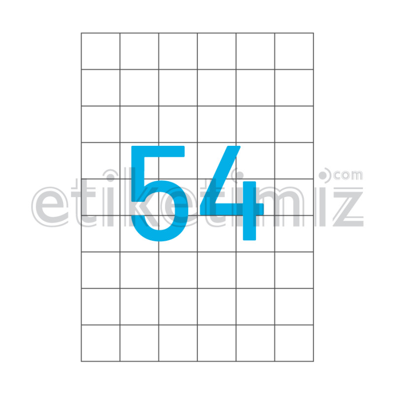 35x33.16 mm Düz Kenar Lazer Etiket 35x33.16 mm Düz Kenar Lazer Etiket