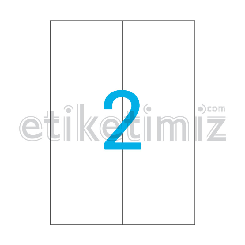 105x297 mm Düz Kenar Lazer Etiket 105x297 mm Düz Kenar Lazer Etiket