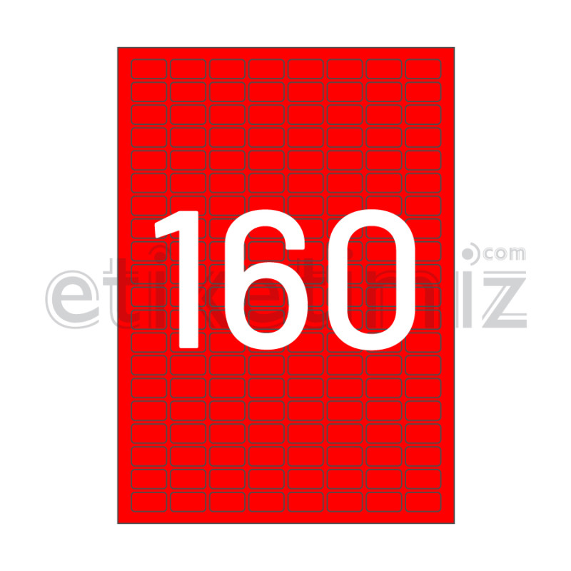 22x12 mm Yuvarlak Kenar Lazer Etiket Kırmızı 22x12 mm Yuvarlak Kenar Lazer Etiket Kırmızı
