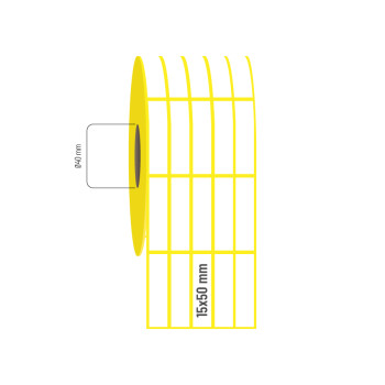 15x50 mm 5'li Aralıklı Vellum Etiket 15x50 mm 5'li Aralıklı Vellum Etiket