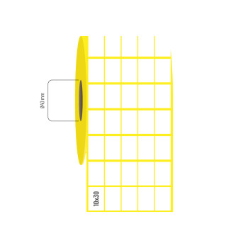10x30 mm 5'li Aralıklı Vellum Etiket 10x30 mm 5'li Aralıklı Vellum Etiket