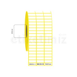 30x10 mm 3'lü Aralıklı Vellum Etiket