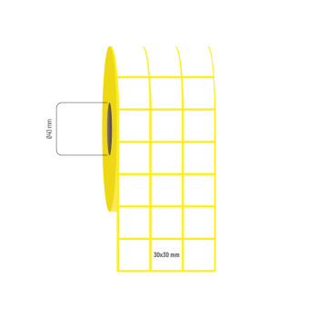 30x30 mm 3'lü Aralıklı Vellum Etiket 30x30 mm 3'lü Aralıklı Vellum Etiket