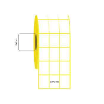 30x40 mm 3'lü Aralıklı Vellum Etiket 30x40 mm 3'lü Aralıklı Vellum Etiket