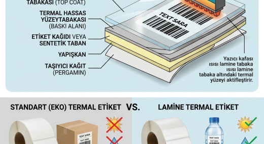 Lamine Termal Etiket Nedir?