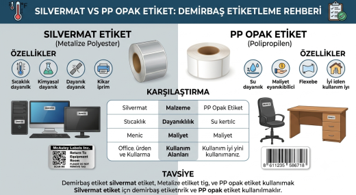 Silvermat vs PP Opak Etiket