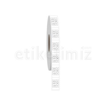 20x35 mm Ayakkabı Etiketi - Diğer, Kumaş, Diğer