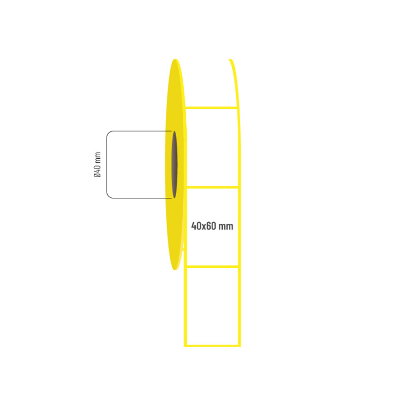 40x60 mm Termal Etiket