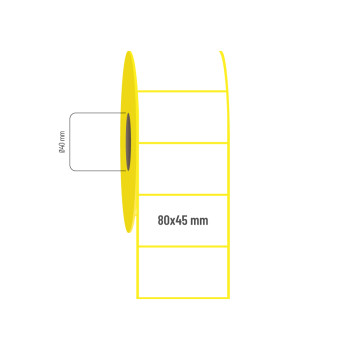 80x45 mm Termal Etiket 80x45 mm Termal Etiket