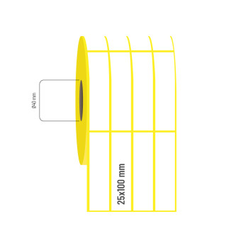 25x100 mm 4'lü Aralıklı Vellum Etiket 25x100 mm 4'lü Aralıklı Vellum Etiket