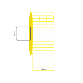 25x10 mm 3'lü Aralıklı Vellum Etiket 25x10 mm 3'lü Aralıklı Vellum Etiket