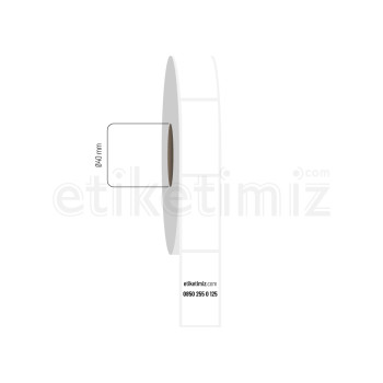 30x60 mm PP Şeffaf Etiket 30x60 mm PP Şeffaf Etiket