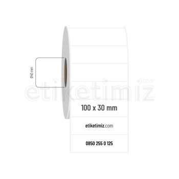 100x30 mm Fastyre Etiket 100x30 mm Fastyre Etiket