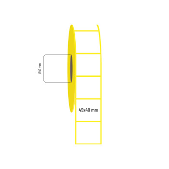 45x40 mm Vellum Etiket