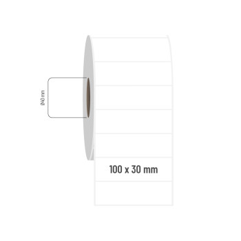100x30 mm PP Opak Etiket 100x30 mm PP Opak Etiket