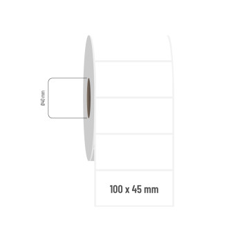 100x45 mm PP Opak Etiket 100x45 mm PP Opak Etiket
