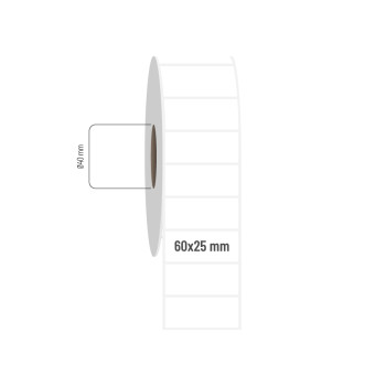 60x25 mm PP Opak Etiket 60x25 mm PP Opak Etiket