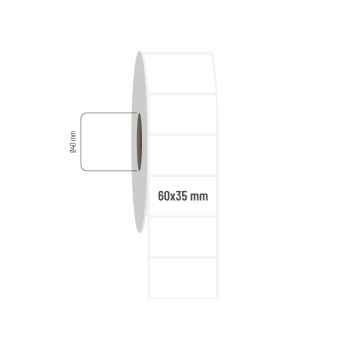 60x35 mm PP Opak Etiket 60x35 mm PP Opak Etiket