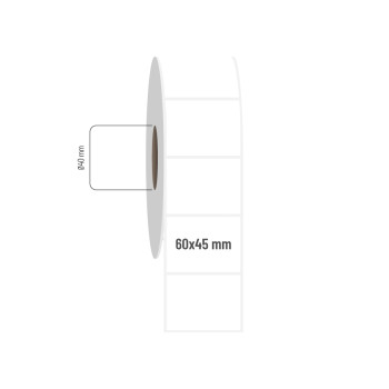 60x45 mm PP Opak Etiket 60x45 mm PP Opak Etiket