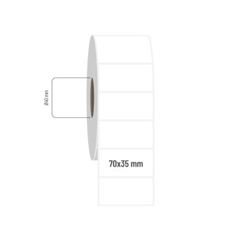 70x35 mm PP Opak Etiket 70x35 mm PP Opak Etiket