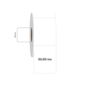 80x100 mm PP Opak Etiket 80x100 mm PP Opak Etiket