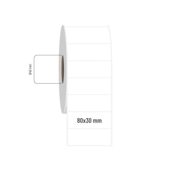 80x30 mm PP Opak Etiket 80x30 mm PP Opak Etiket