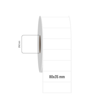 80x35 mm PP Opak Etiket 80x35 mm PP Opak Etiket