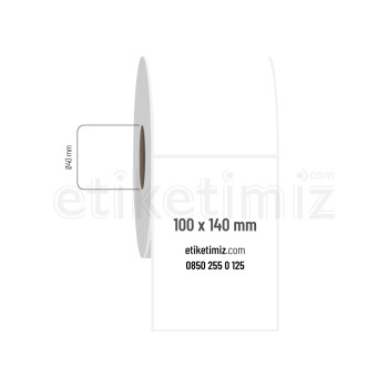 100x140 mm PP Şeffaf Etiket 100x140 mm PP Şeffaf Etiket