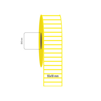 55x10 mm Kuşe Etiket 55x10 mm Kuşe Etiket