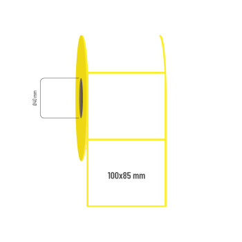 100x85 mm Lamine Termal Etiket 100x85 mm Lamine Termal Etiket