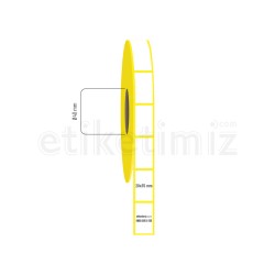 20x35 mm Lamine Termal Etiket