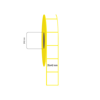 35x40 mm Lamine Termal Etiket 35x40 mm Lamine Termal Etiket