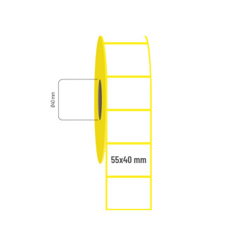 55x40 mm Lamine Termal Etiket 55x40 mm Lamine Termal Etiket