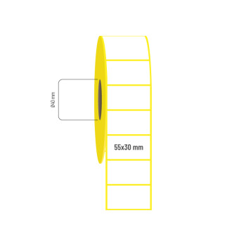 55x30 mm Lamine Termal Etiket 55x30 mm Lamine Termal Etiket