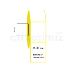 65x85 mm Lamine Termal Etiket