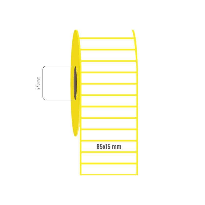 85x15 mm Lamine Termal Etiket 85x15 mm Lamine Termal Etiket