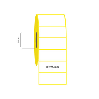 85x35 mm Lamine Termal Etiket 85x35 mm Lamine Termal Etiket