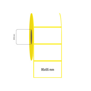 95x55 mm Lamine Termal Etiket 95x55 mm Lamine Termal Etiket